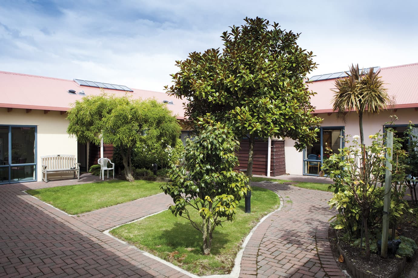 Wharerangi front gardens