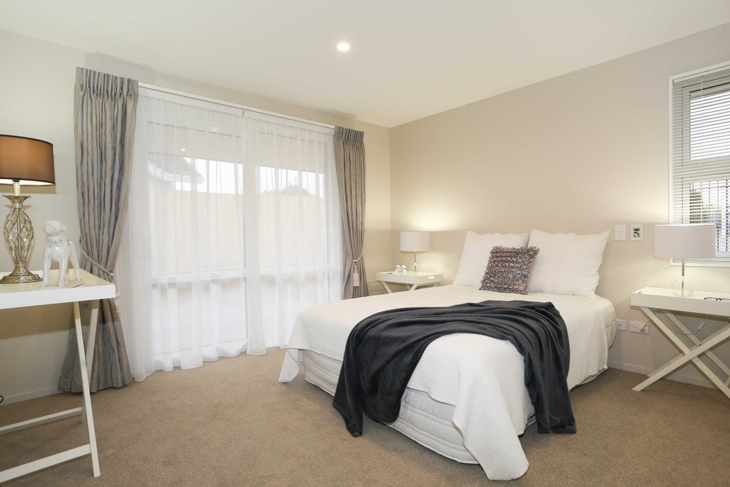 Wharerangi retirement village villa bedroom