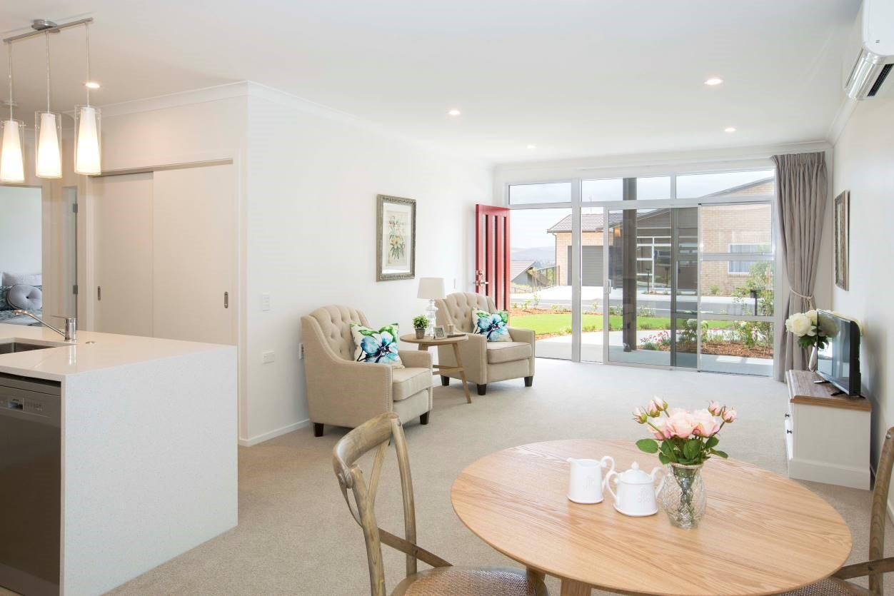 Elmwood retirement villa living area