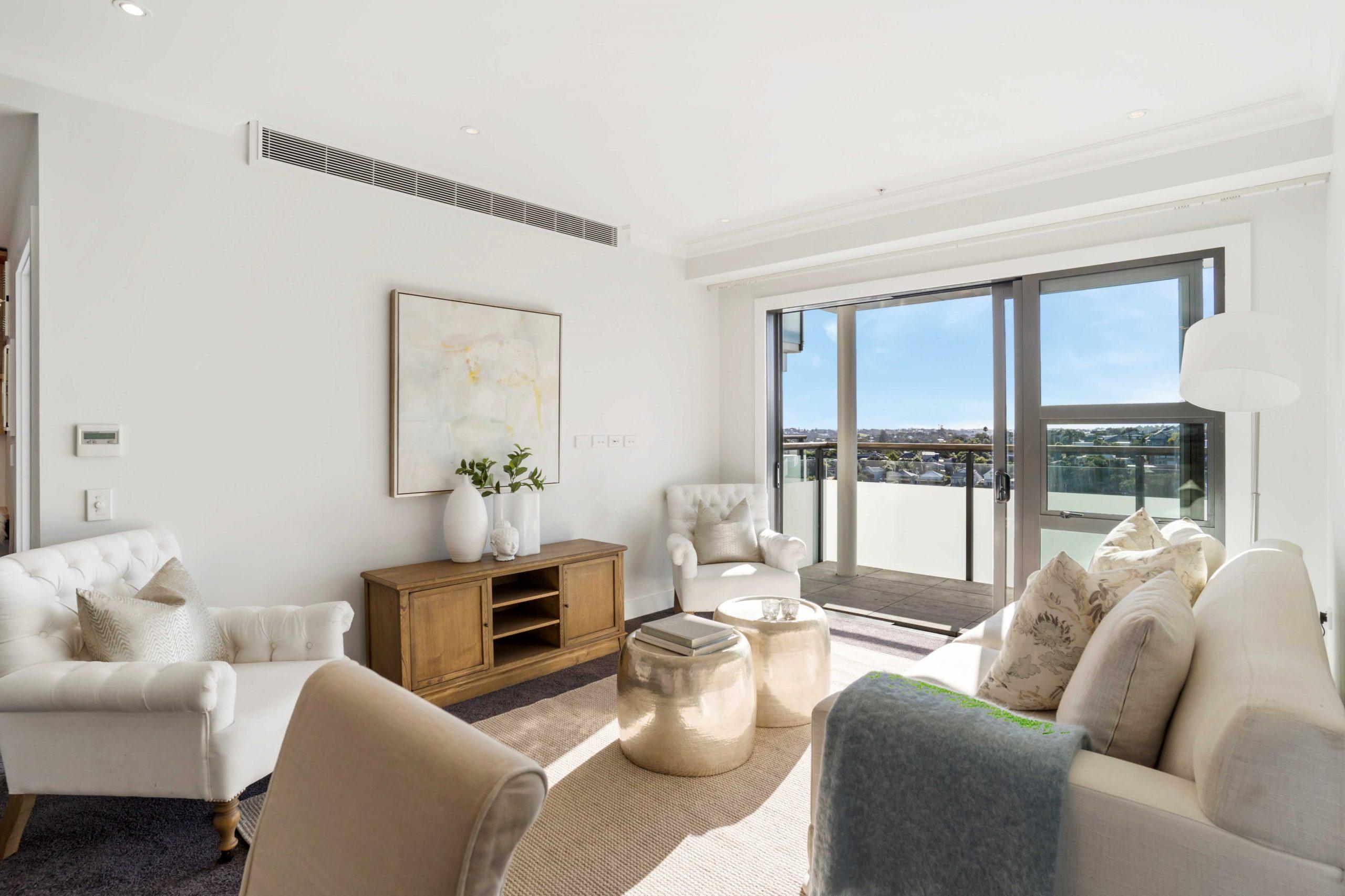 2 bedroom apartment living area