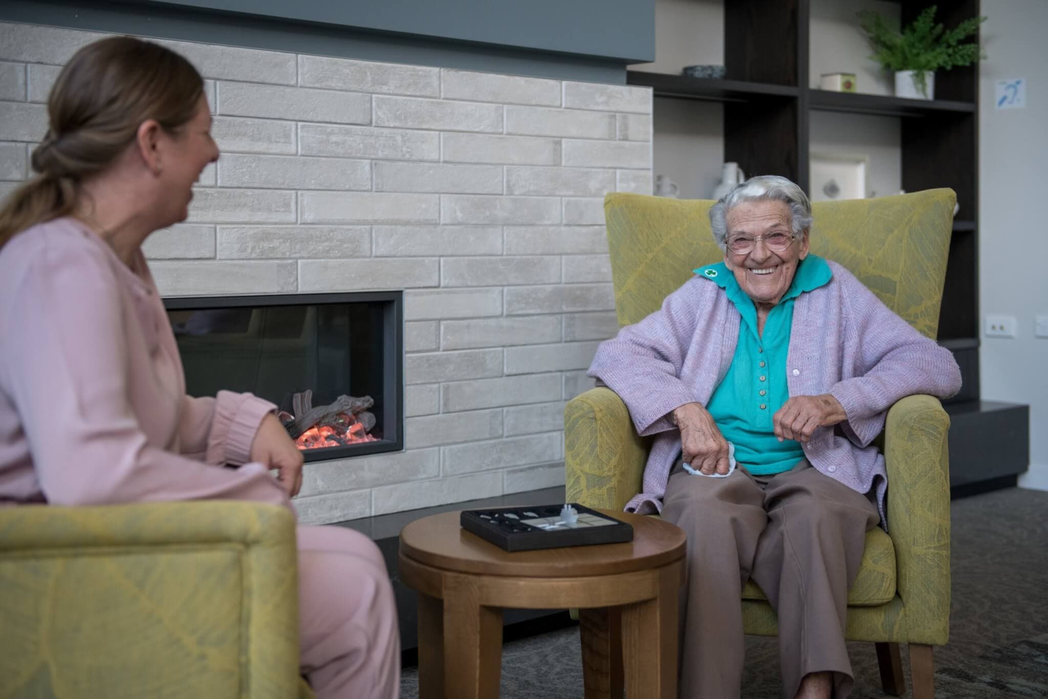 Green Gables fireplace