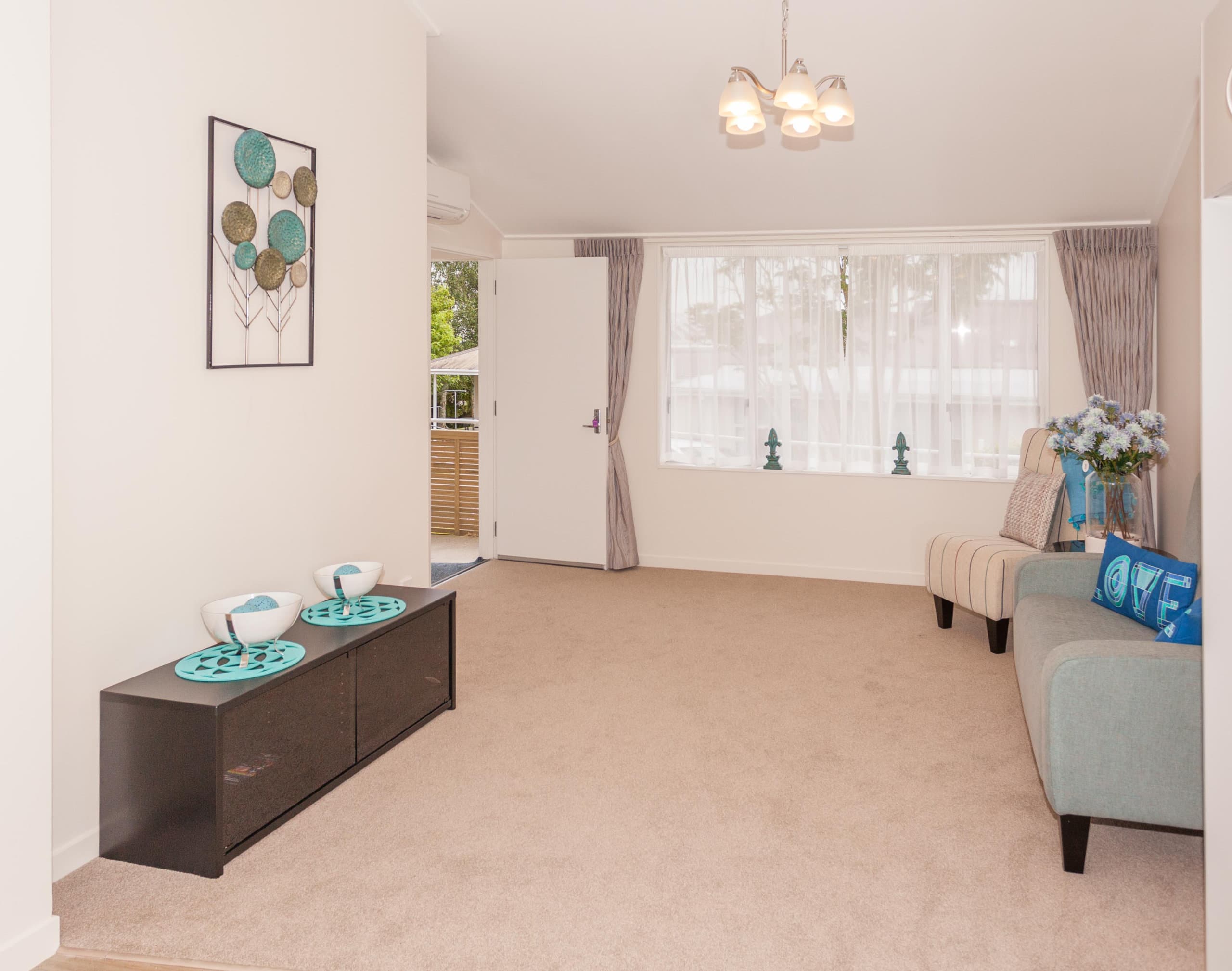 Ohinemuri Retirement Villa Living Area