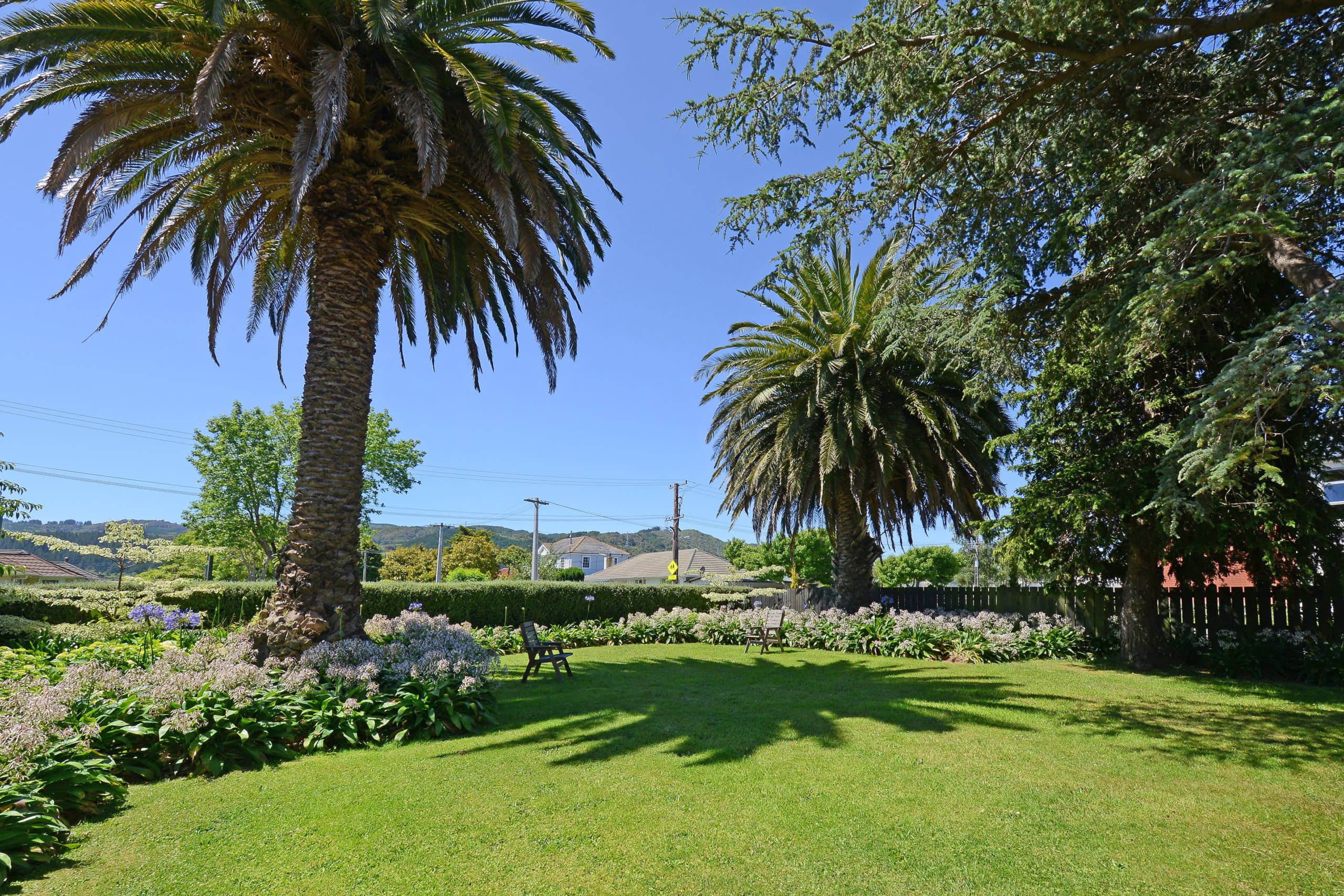Elderslea retirement village front garden