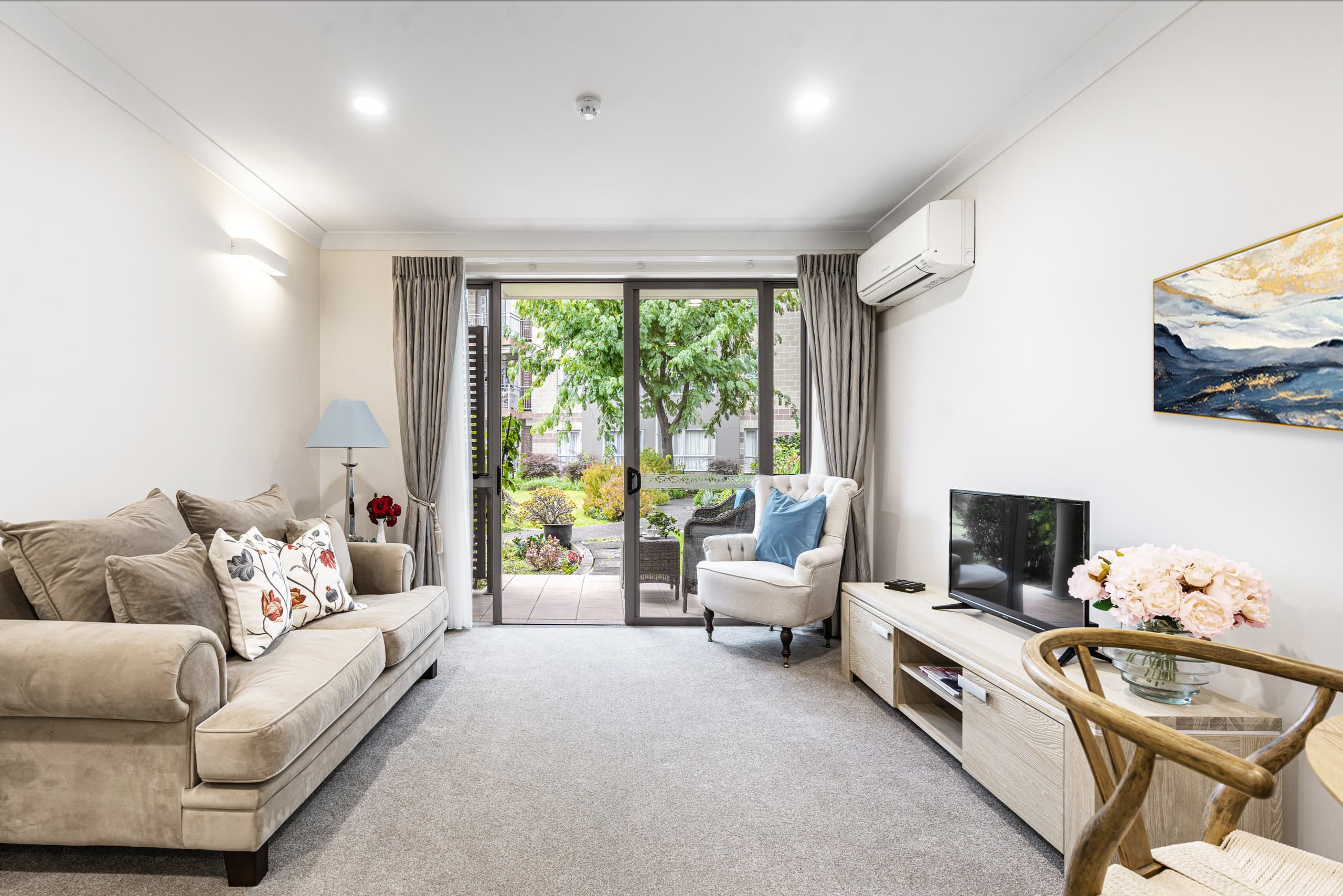 Lady Allum Apartment Living Area